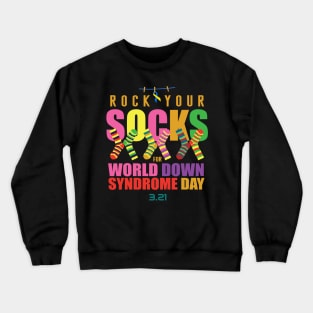 World-Down-Syndrome-Day Crewneck Sweatshirt